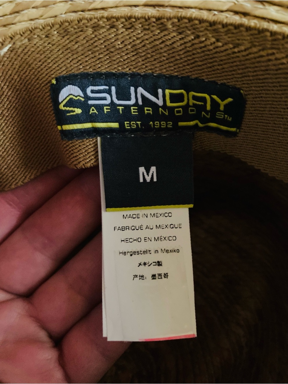 Sunday Afternoons UPF 50+ Islander Sun Hat in Caramel with Chin Cord - Picture 13 of 13